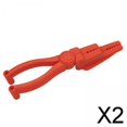 thumbnail image 1 of 2xNail Holder Alicates Tornillo Clavos Herramienta Fijador Portátil Titular De Clavos Para Martillar Naranja 2 piezas, 1 of 8