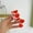 Red, variant on Blank Heart Stickers Self Roll for Heart Shaped Labels and in Sticker Pack for Crafting and Organization