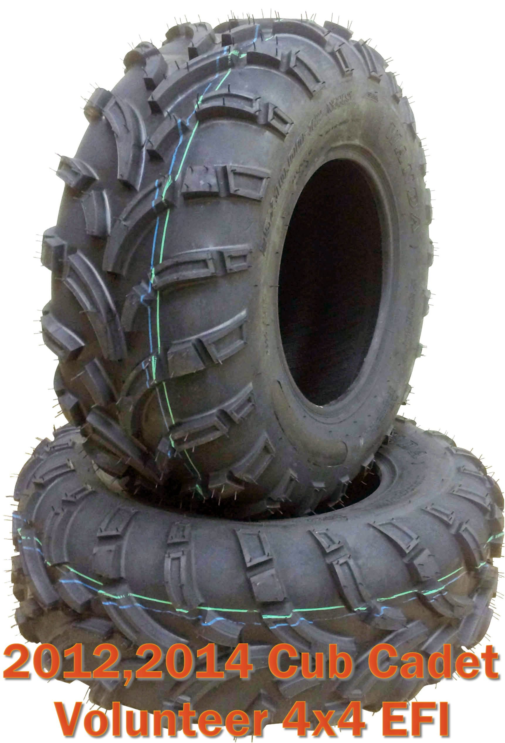 Set 2 front ATV Tires 26x912 for 12,14 Cub Cadet Volunteer 4x4 EFI