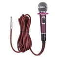 thumbnail image 3 of Dynamic Cardioid Condenser Handheld Microphone with 15ft Cable - Wired Mic with 6.35mm Plug for Live Stage Performances, Karaoke, and Music Singing, 3 of 7