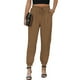 thumbnail image 5 of Pantalones con cordones de cintura alta de Europa y América, pantalones casuales elegantes a juego de color sólido para mujer., 5 of 5