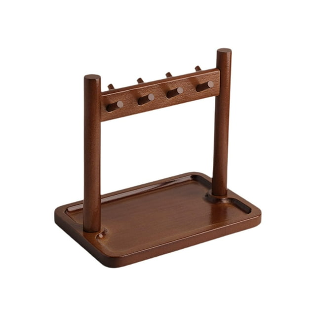 Portallaves de madera para mesa de entrada, cuenco para llaves, joyero, multifunción, estilo nórdico. Estilo B
