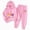 Pink, variant on Zuwimk Loose Fit Kids Hooded Jacket Fashion Lightweight Long Sleeve Coat for Boys Girls 2-7Y Spring Fall Wear(White,5-6 Years)