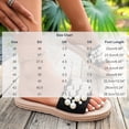 thumbnail image 3 of Achuyrbd Women's Flat Beach Slide Sandals Pearl Decor Comfortable Casual Slippers, 3 of 9