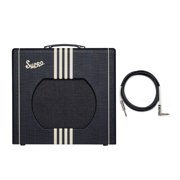 Supro 1822RBC Delta King 12 15-Watt 1x12in Tube Combo Amp with 10ft Guitar Cable