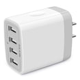 thumbnail image 1 of Adaptador de cargador USB AILKIN 4.8A de 4 puertos para iPhone Samsung, 1 of 6