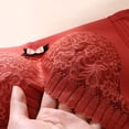 thumbnail image 4 of Ropa interior de algodón elástico Q sin anillo de acero, sujetador pequeño fruncido ajustable, engrosado, sujetador agrandado para pecho pequeño, accesorio de soporte superior para el pecho, 4 of 5