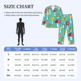 thumbnail image 4 of Balery Mushrooms Pijama para Hombre de Dos Piezas con Manga Larga, Conjunto de Dormir y Descanso Suave con Bolsillos-XX-Large, 4 of 6