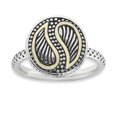 thumbnail image 1 of Bague Antique en Argent Sterling & 14k Stackable Expressions Taille 8, 1 of 3