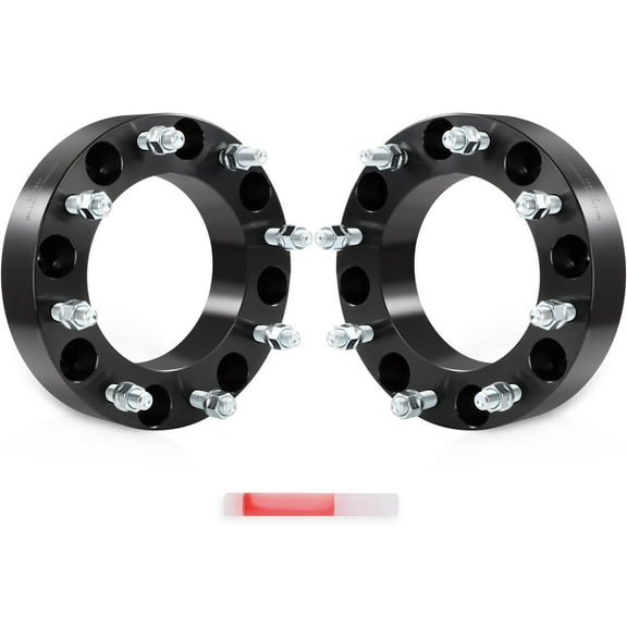 ECCPP 2PCS 8x210 to 8x210 Wheel Spacers 2 inch 8 lug 14x1.5 154mm hub bore Compatible With 2014-2023 for Sierra 3500 HD 2011-2024 for Silverado 3500 HD