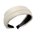 thumbnail image 3 of Only Moment Headbands for Women Hair Bands for Women's Hair Cloth Fashion Accessories for Slicked Back Styles - Comfortable Wavy Headbands | Ideal Gifts for Women Beige,One Size, 3 of 3