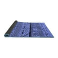 thumbnail image 2 of Ahgly Company Indoor Square Oriental Blue Industrial Area Rugs, 5' Square, 2 of 4