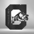 thumbnail image 5 of Citadel Bulldog Steel Sign Laser Cut Powder Coated Home & Office Metal Wall Decor Multiple Sizes & Colors, 5 of 5