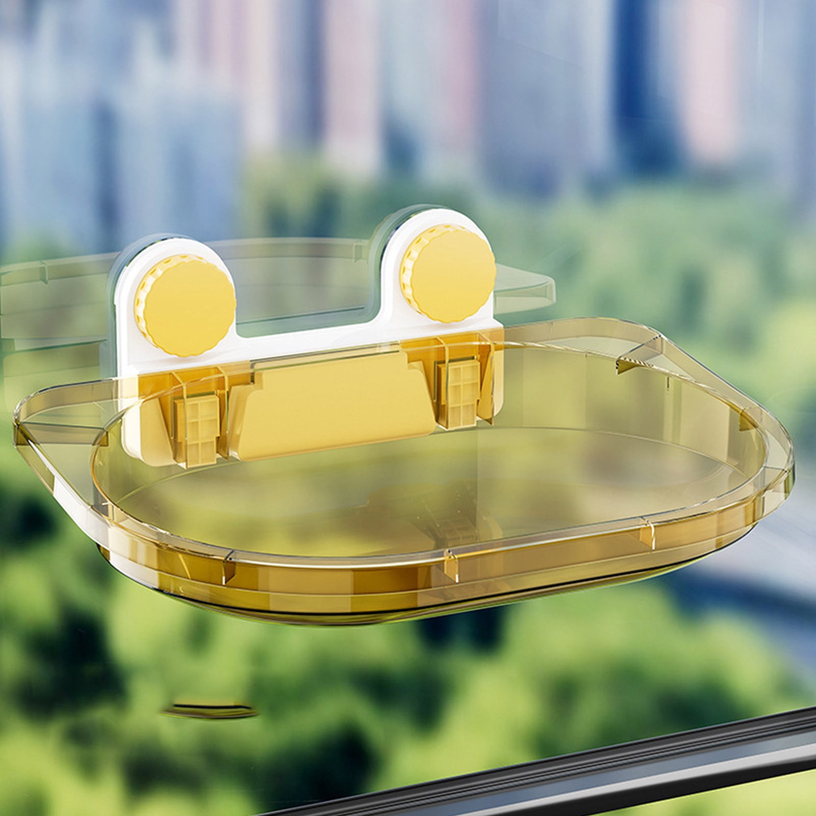 YIFAEUX Cat Window Hammock Bed Strong Load-Bearing Cozy Perch for Feline Naptime Transparent Space Capsule for Sunbathing Cleaning