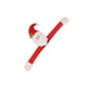 thumbnail image 2 of Yuarrent Navidad cortina hebilla Tieback Santa Claus muñeco de nieve Tiebacks adornos calambre anillo ventana decoración Navidad fiesta en Kits de decoración para fiestas Papá Noel, 2 of 6