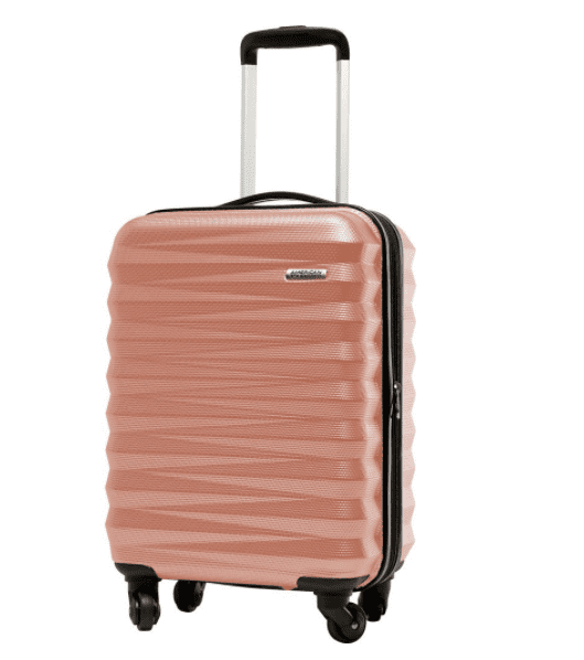 walmart luggage rose gold