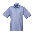 thumbnail image 1 of Premier Mens Poplin Short-Sleeved Shirt, 1 of 2