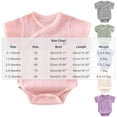Agkizg Unisex Baby Wrap Side Snap Bodysuit, Short Sleeve Bear ...
