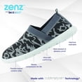 thumbnail image 5 of Zenz From isotoner Women's Sport Knit Everywear Slip-ons Black Multi, 5 of 6