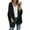 Black, variant on Babysbule Winter Jackets for Women Clearance Women's Popcorn Long Sleeve Open Front Pockets Oversized Cardigan Sweater Coats