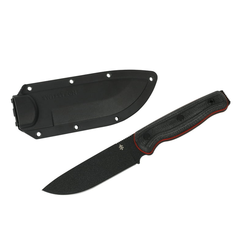 Swiss Tech Kraftig Large Bushcraft Fixed Blade Knife