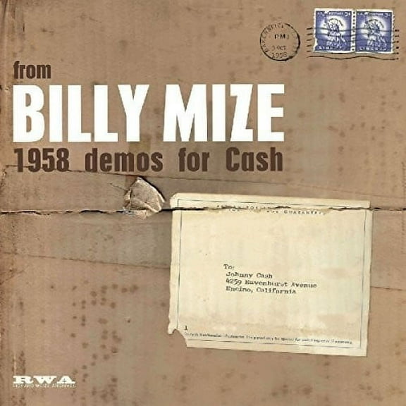 Billy Mize - 1958 Demos For Cash - Music & Performance - Vinyl