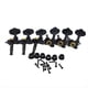 thumbnail image 1 of Kit de Clavijas de Afinación de Cuerdas de Guitarra Acústica con Casquillo de Tornillo, Afinadores Universales, Afinación Abierta, Accesorios Estándar, Color Plateado, 1 of 5
