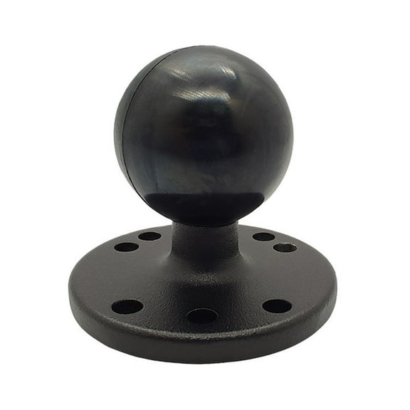 lanema Portable Round Bolt Base 360° Roration 1"/1.5" Ball Mount Base Bolt for Head Adapter Compact Compatible for w/ Ca