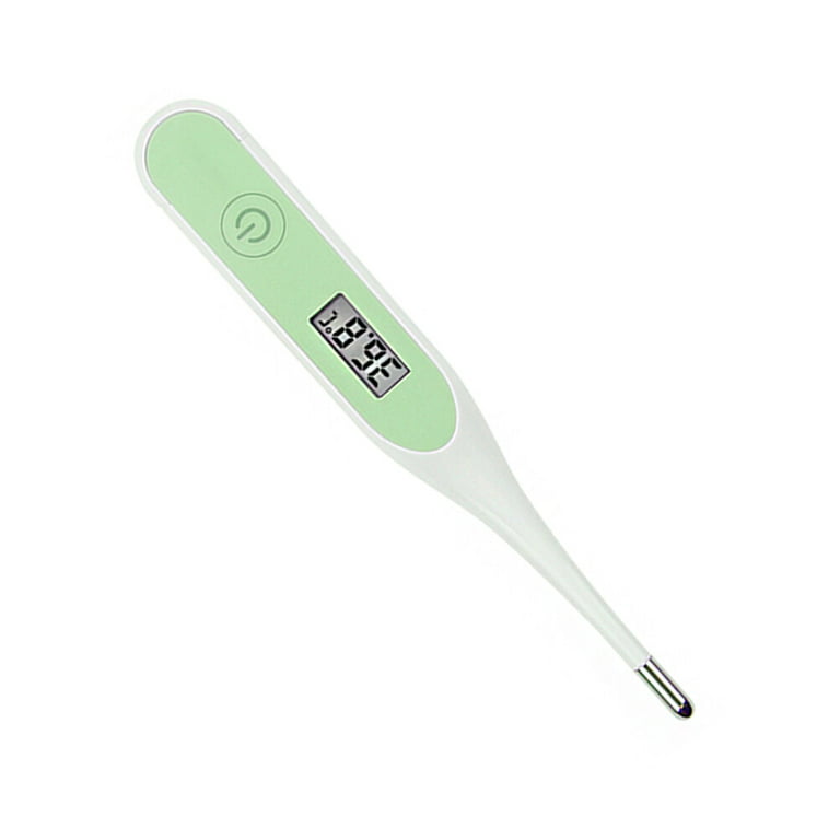 1PC 20 Seconds Quick Test Thermometer Fast Reading Digital Thermometer  Accurate Electronic Thermometer for Baby Adults(Green)