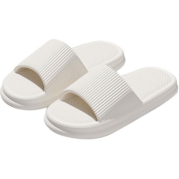 CSStudio Cloud Slide Sandals for Women Men Summer Shower Shoes Soft Pillow Slippers Arch Support Beach Slides