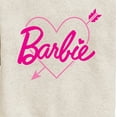thumbnail image 3 of Barbie - Barbie Arrow Heart Logo - Toddler And Youth Crewneck Fleece Sweatshirt, 3 of 5