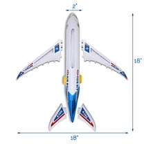 BESTSKY Electric Kids Action Toy Airplane Plane With Lights And Sounds Toy Planes For Boys And Girls