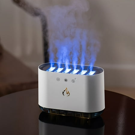 

XOGNGZH Flame Humidifier Large Capacity Intelligent Spray Desktop Small Air Humidifier