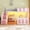 Twin + White+Pink + MDF,Plywood, variant on Luckynote Twin Size Loft Bed with Storage Steps, LED Light, Under Bed Cabinets, Playhouse Design Bed Frame for Bedroom, White+Pink