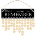 thumbnail image 1 of 1 Ensemble Calendrier d'Anniversaire Décoration Murale Tableau de Rappel d'Anniversaire Kit, 1 of 8