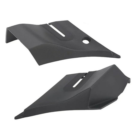 Fyuu 2Pc Left & Right Cowl Panel End Cap Cover For Chevrolet Silverado 1500 2500 3500