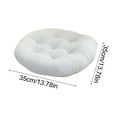 thumbnail image 5 of Floor Pillow for Sitting on Floor, Corduroy Floor Mat with Pearl Fluff Filling, 40x40x6 Cm Thick Tatami Style Cushion for Reading, Yoga, and Board Games in Living Room or Balcony,Vsgery, 5 of 9