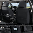 thumbnail image 2 of Fundas de Asiento Coverado CKWZ303 Juego Completo Cuero Sintetico Universal para Auto SUV Camioneta, 2 of 5