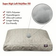 thumbnail image 2 of Majestic Pet | Charlie Rectangle Pet Bed For Dogs, Removable Cover, Beige, Large, 2 of 6