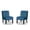 Blue, variant on Accent Chairs Reese Mid Century Modern Accent Chairs Set of 2 with Minimalist Design, Elegant Velvet Upholstery and Solid Wood Legs, Ideal for Living Room or Bedroom, Rose,Fabric Accent Chairs
