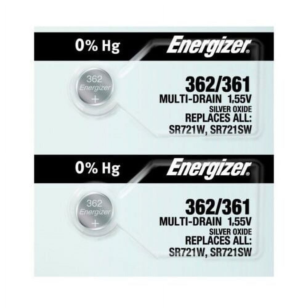 Energizer Batteria Pila 1,55v 361 362 Sr721sw Per Orologio Bottone Tampone Orologi | Energizer | - Cinturini E Ricambi Per Orologi - Foto 4