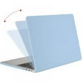 thumbnail image 3 of Plastic Hard Shell Case Keyboard Cover  Screen Protector Fully Vented Safe Heat Disbursement Removable Anti-Slip for MacBook Air 13.3 InchA2159/A1989/A1708/A1706, 3 of 9