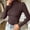 Coffee, variant on Drovellove Women's Turtleneck Sweater - Slim Fit Knit Pullover, Cozy Base Layer for Winter Casual or Office Looks