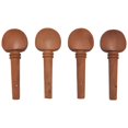 thumbnail image 3 of 4Pcs 4/4 Size Violin Fiddle Tuning Peg Set Jujube Wooden Replacement For 4/4 Size Violin, 3 of 7