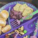thumbnail image 5 of Newway Newway Constructiveeating Garden Fairy Plate & Utensils Children's Table Placemats 3 Piece Dinnerware & Plate Set, 5 of 5