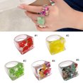 thumbnail image 3 of Resin Ring All Match Lightewight Fruit Cute Acrylic Statement Ring Knuckle Ring, 3 of 10