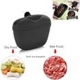 thumbnail image 5 of Bolsa de silicona de grado alimenticio sin BPA para premios de perros, ideal para entrenamiento, con cierre magnético, bolsa pequeña para premios con clip para la cintura y clicker para perros., 5 of 5