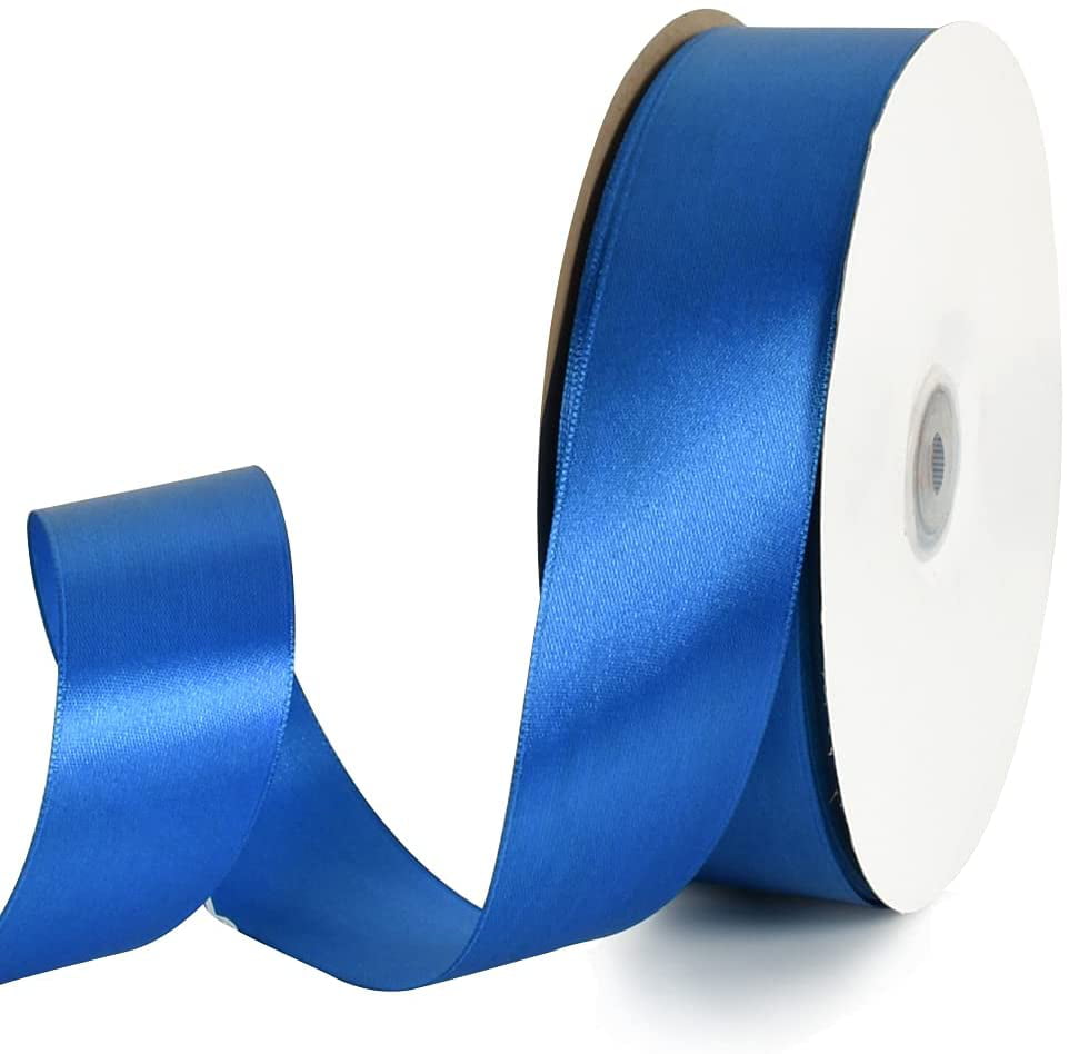 Royal Blue 50 mm Wide Poly Ribbon Floristry Weddings Crafts Various Lengths 