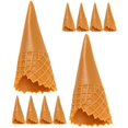thumbnail image 3 of 15pcs Empty Ice Cream Cone Model Mini Ice Cream Cone Artificial Ice Cream Cones, 3 of 4