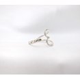 thumbnail image 3 of LD DESIGNS -Heart Twisted Ring - Silver Dainty Wire Band | Minimalist Stackable Rings Set | Delicate Love Band Jewelry, 3 of 10